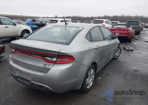 2014 Dodge Dart Se from USA, damaged, VIN 1C3CDFAA2ED833797